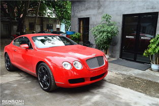 廣東豪車超跑自駕租賃 賓利GT紅色婚車，盡顯奢華與格調(diào)